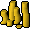 Gold coin stack